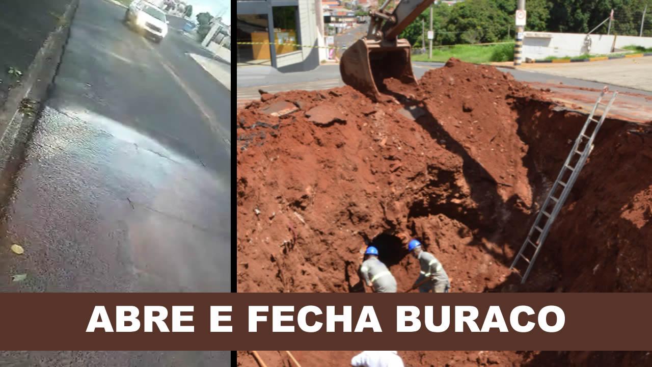 COM CHUVA OU SEM CHUVA ÁGUA BROTA EM VIAS PÚBLICAS DE LENÇÓIS