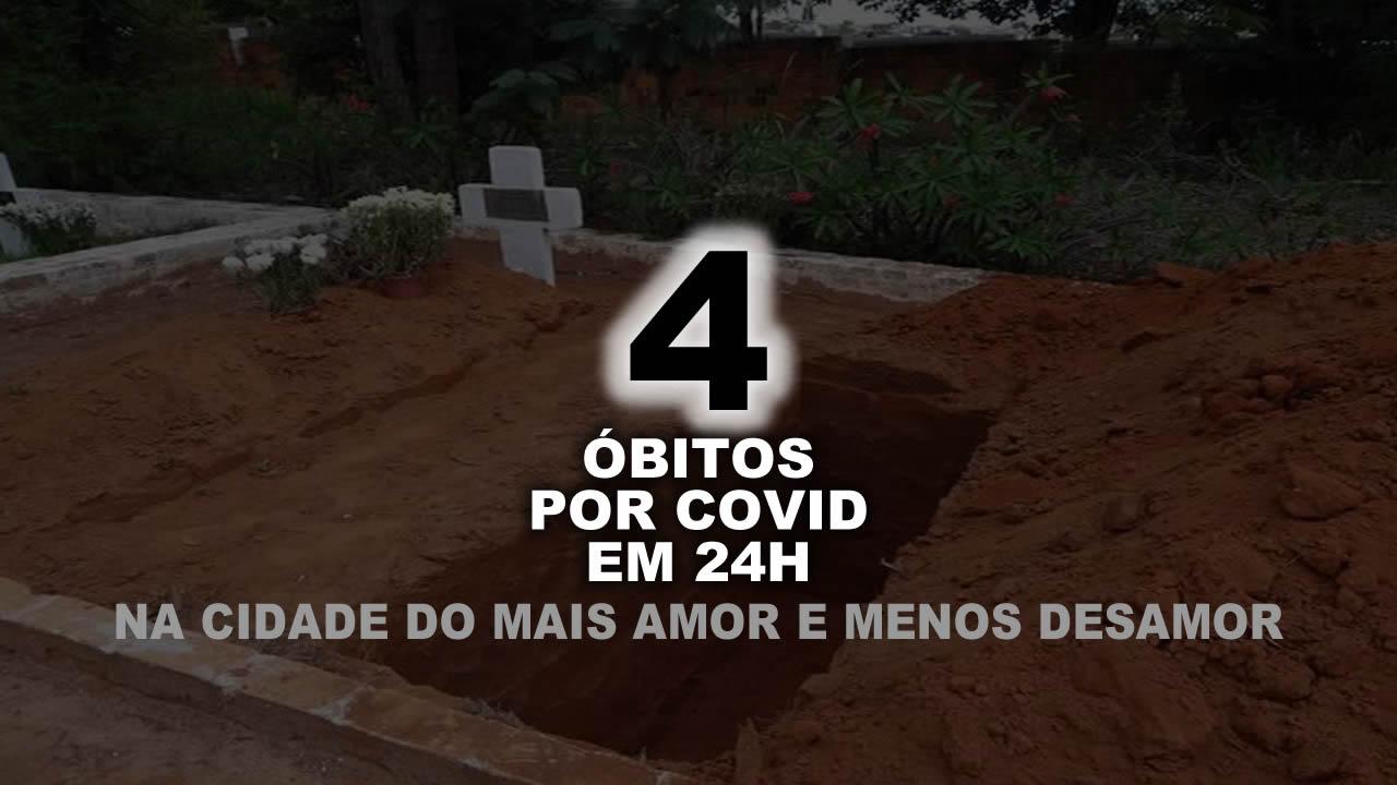 LENÇÓIS TEM 4 ÓBITOS POR COVID EM 24H