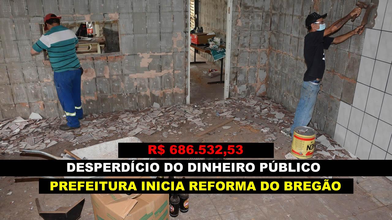 PREFEITURA INICIA OBRAS DE REFORMA DO ESTÁDIO ARCHANGELO BREGA