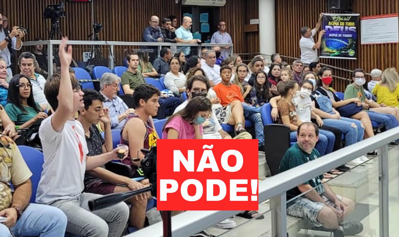 A vitória do NÃO PODE!