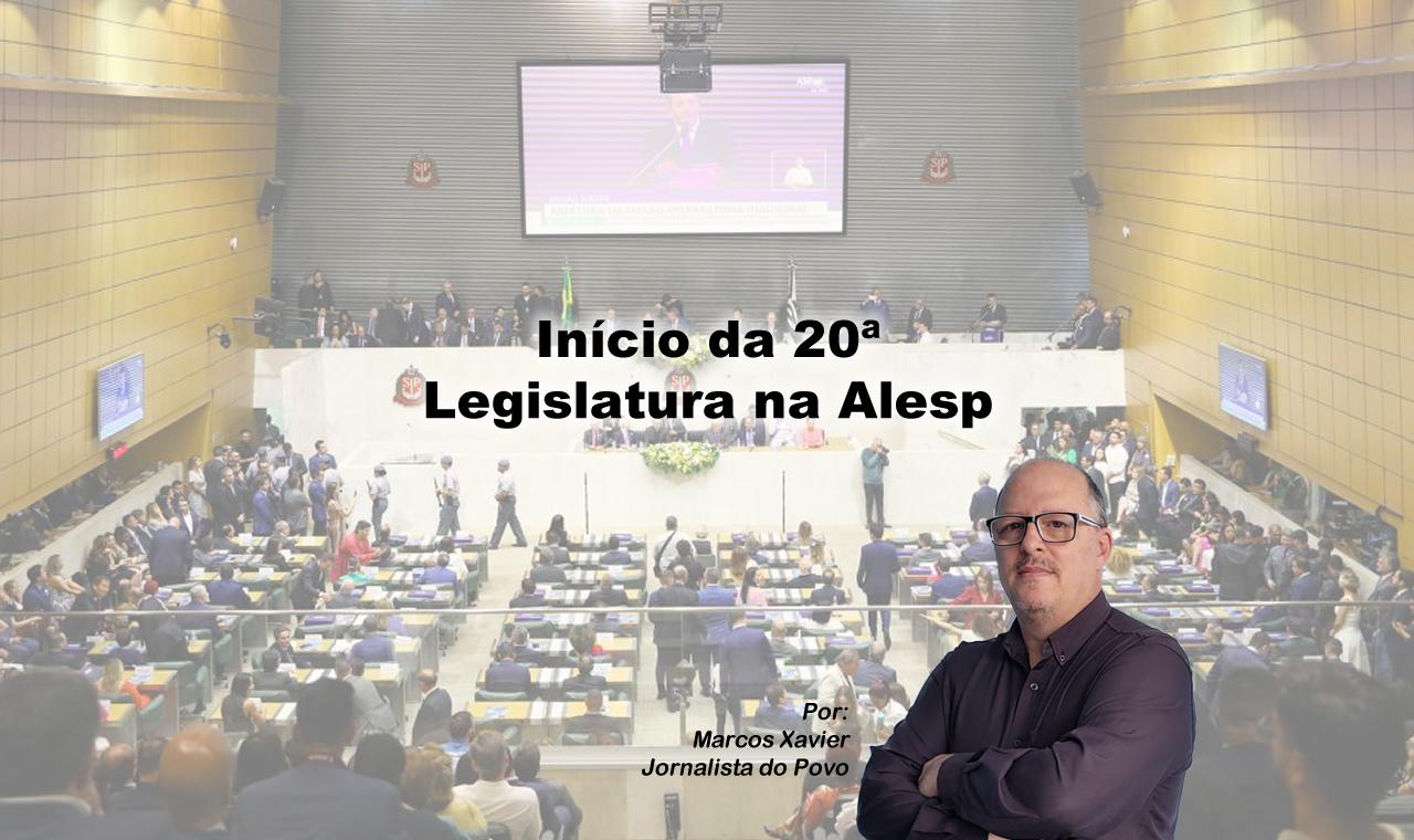 Alesp dá início à 20ª Legislatura com posse de 94 parlamentares