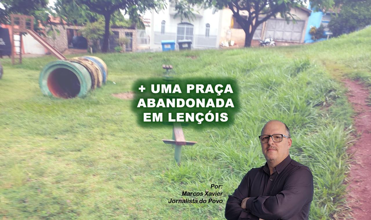 Morador reclama da falta de manutenção da praça Armando Orsi