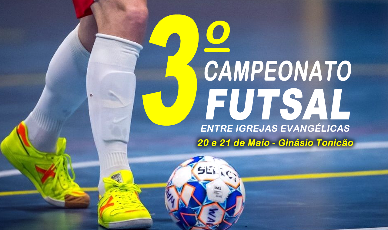 3º Campeonato de Futsal entre Igrejas Evangélicas promete agitar Lençóis Paulista