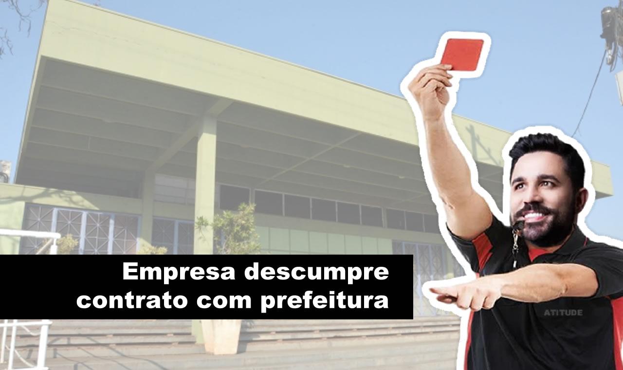 Empresa contratada pela prefeitura de Lençóis Paulista descumpre cláusulas contratuais