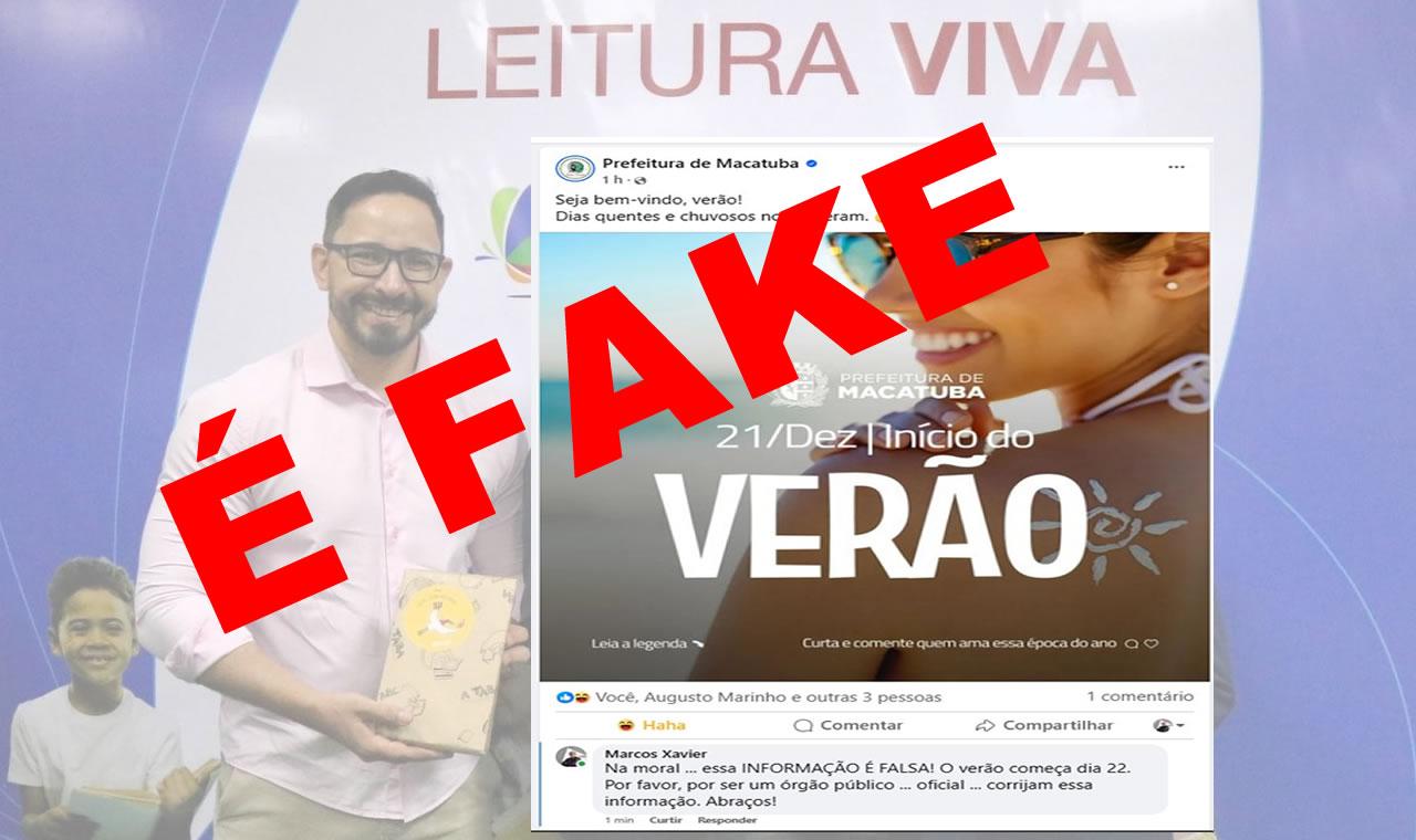 Prefeitura de Macatuba Confunde Calendário e Anuncia Chegada do Verão Antes da Hora!