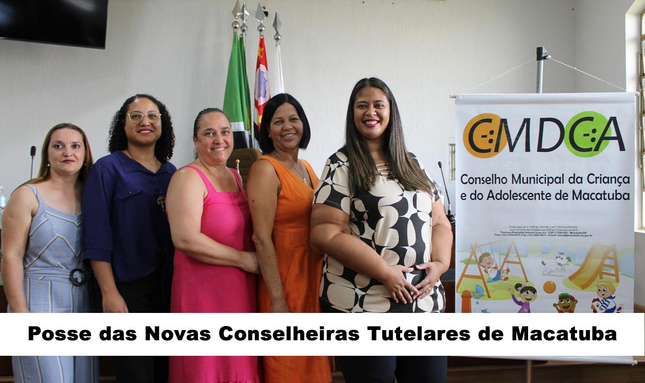 POSSE DAS CONSELHEIRAS TUTELARES DE MACATUBA