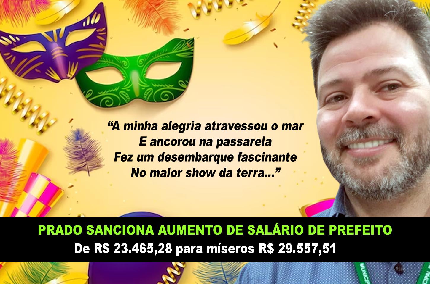 Prefeito Aumenta Salário dos Próximos Prefeitos, Enquanto Oferece Migalhas aos Servidores