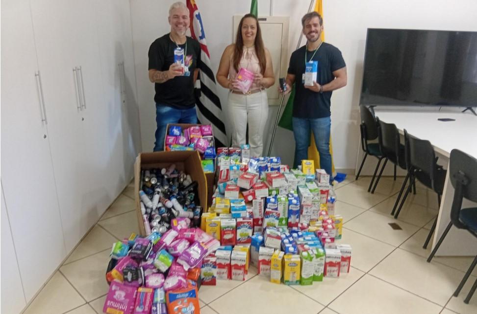Esporte que transforma: doações de torneio de beach tennis chegam ao Fundo Social