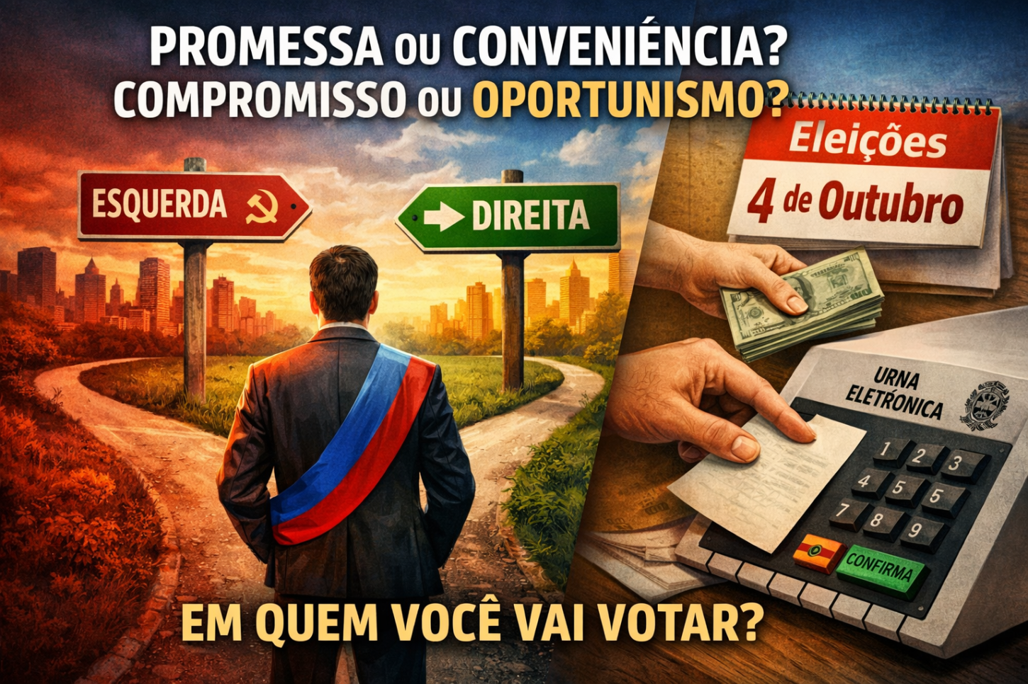 Janela partidária se fecha — e abre um alerta silencioso para o eleitor