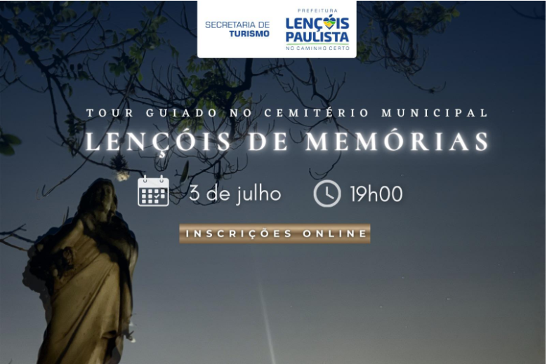 Tour noturno convida moradores a reviver a história de Lençóis Paulista