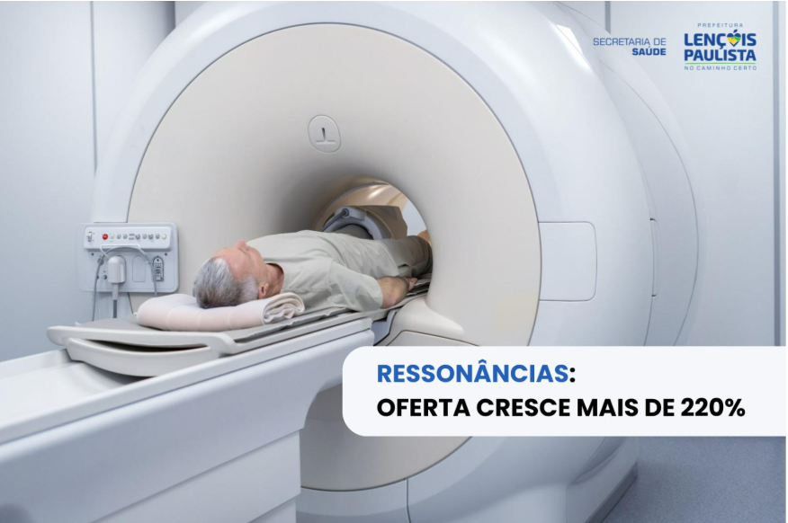 Prefeitura amplia em mais de 220% oferta de ressonâncias magnéticas