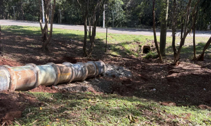 Contenção da erosão resolve problema e preserva área verde no Monte Azul