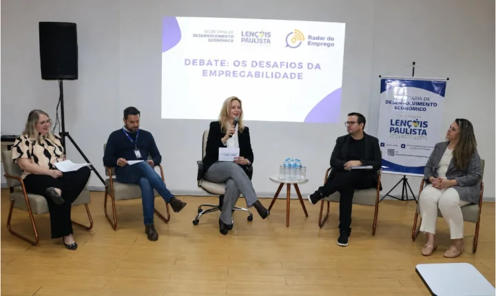 Debate em Lençóis Paulista vai discutir os desafios da empregabilidade e retenção de talentos