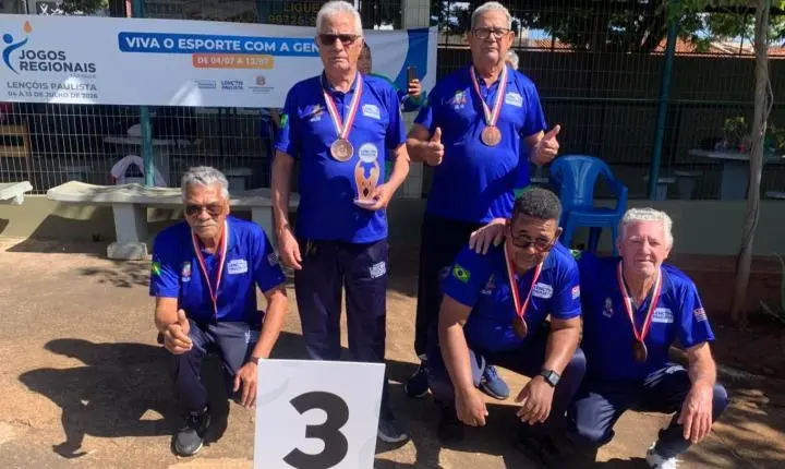 Lençóis Paulista fecha os Jogos Regionais em 5º lugar entre 46 cidades e faz a festa dentro e fora das quadras