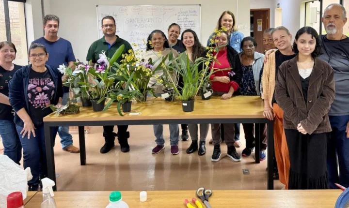Lençóis Paulista oferece oficinas de cultivo de orquídeas e visitação gratuita ao Orquidário Municipal
