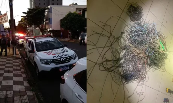 Preso pela 14ª vez após furto e fuga por telhados