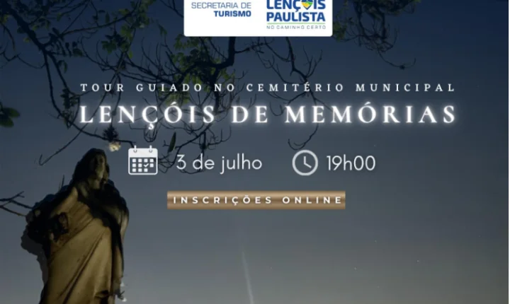 Tour noturno convida moradores a reviver a história de Lençóis Paulista